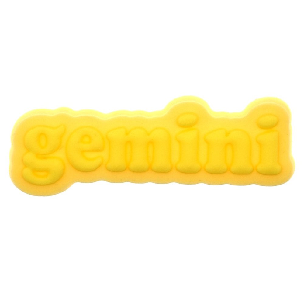 Gemini croc charm